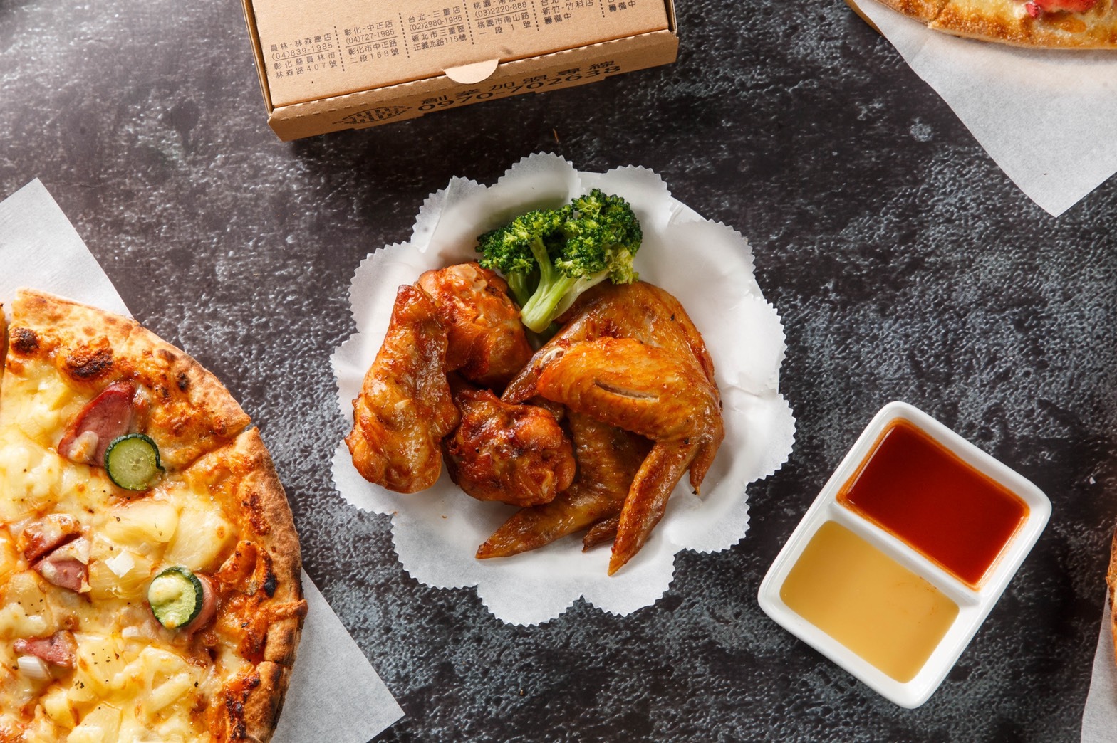 窯烤檸檬腿翅89、129